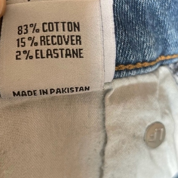 Lovers + Friends Jeans Womens 31 Ricky Skinny Denim Brighton Distressed Med Wash - Picture 12 of 12